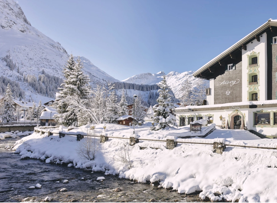 Hotel Arlberg im Winter