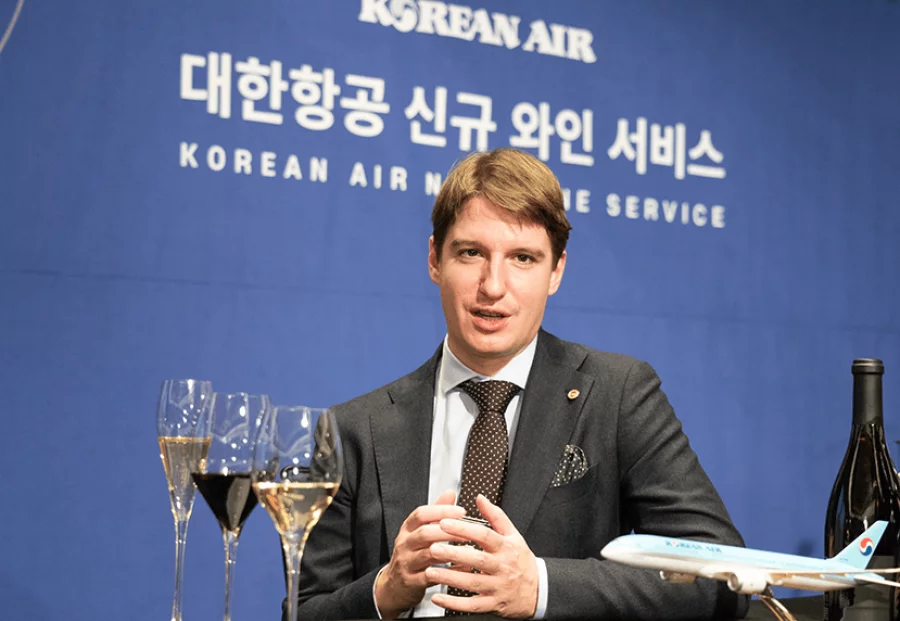 Marc Almert x Korean Airlines Wines Selection